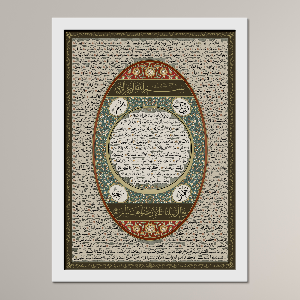 The Blessed Names and Hilya of the Prophet ﷺ